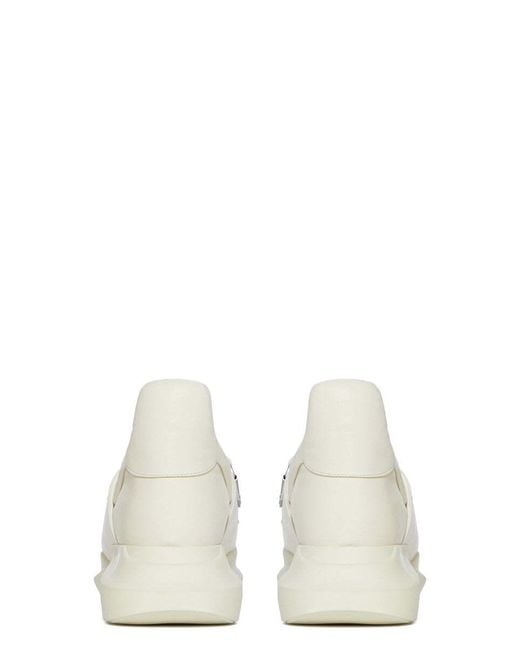Rick Owens White Burritoghet Velcro Sandals for men