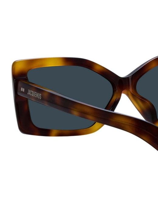 Jacquemus Multicolor Logo Sunglasses for men