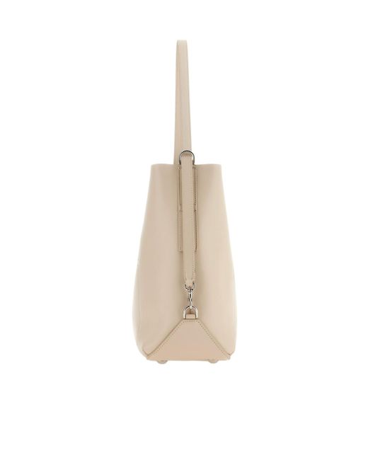Hogan Natural Medium Leather Shoulder Bag
