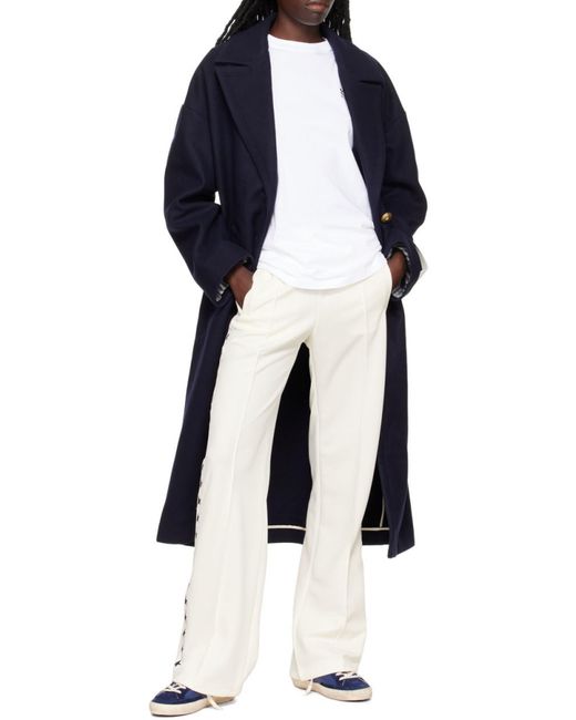 Golden Goose Deluxe Brand Natural Star Tape Track Pants