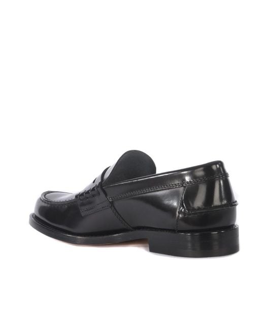 Tod's Black Slip-On Loafers for men