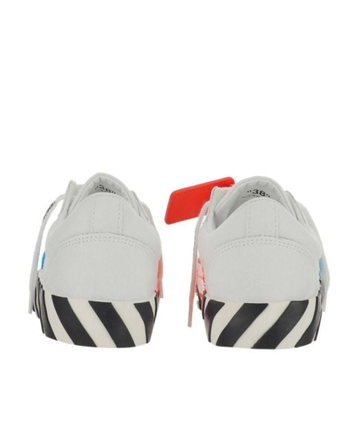 Off-White c/o Virgil Abloh Multicolor Low Vulcanized Sneakers