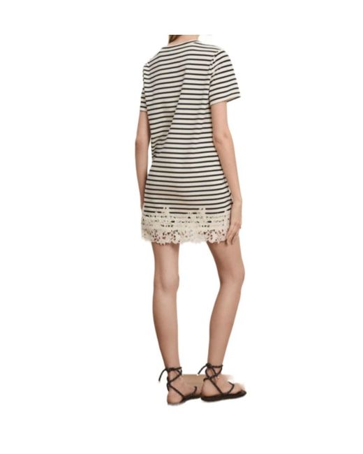 Veronica Beard Multicolor Short Sleeve Dress