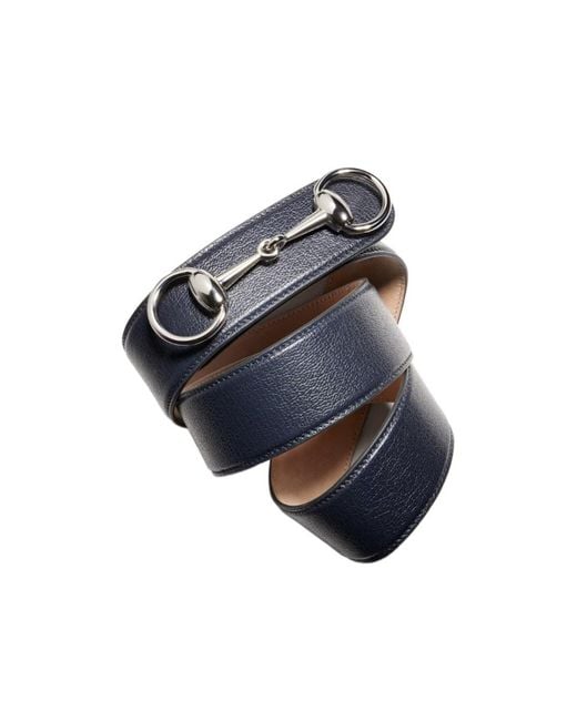 Gucci Black Horsebit 1955 Belt for men