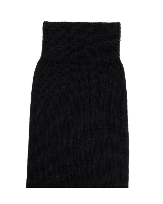 Maison Margiela Black Tabi Toe Socks