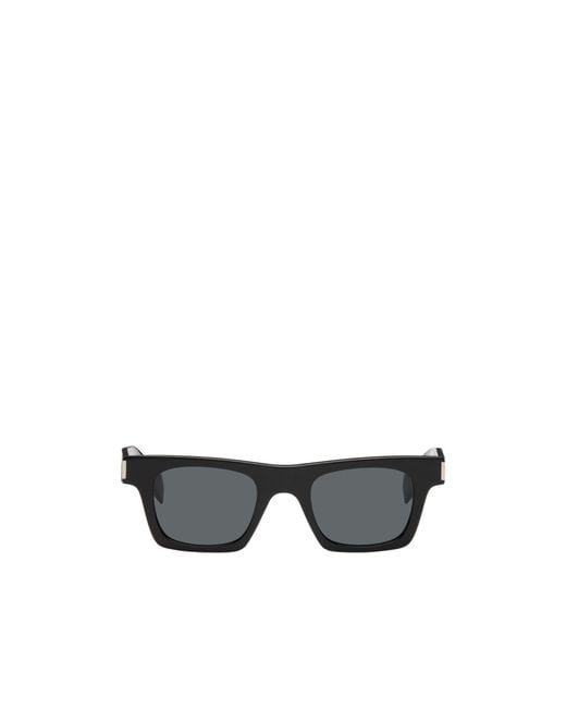 Saint Laurent Multicolor Eyewear Rectangular Frame Sunglasses for men