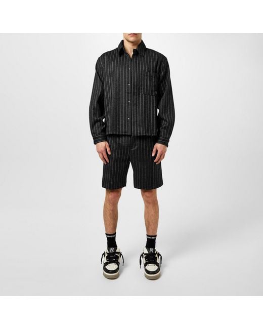 Represent Black Breathable Shorts for men