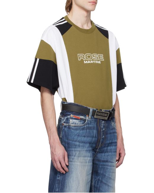 Martine Rose Green Short-Sleeved T-Shirt for men