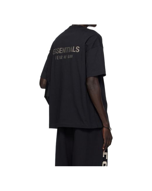 Fear Of God Black Classic T-Shirt for men