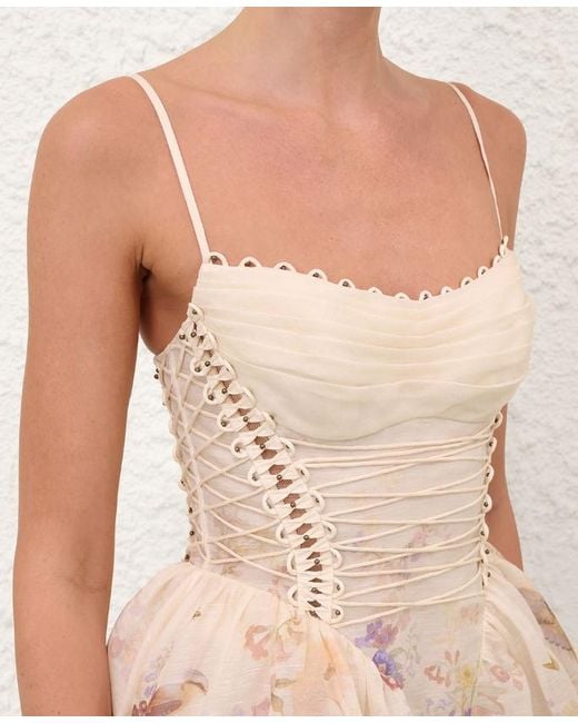 white crochet dress for women Out the Plastic! (WHITE) Large 11/12-14/16 Floral hand _cardvideo Azazie Mel Floral Burnout Color:Green/Pink