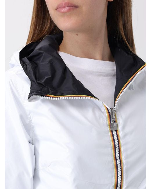 K-Way Blue Sophie Plus.2 Reversible Jacket