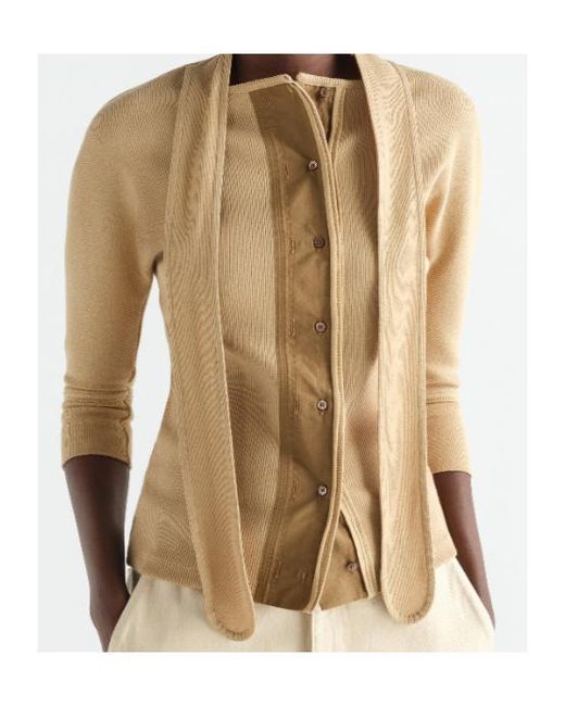 Lemaire Natural Ascot T-Shirt