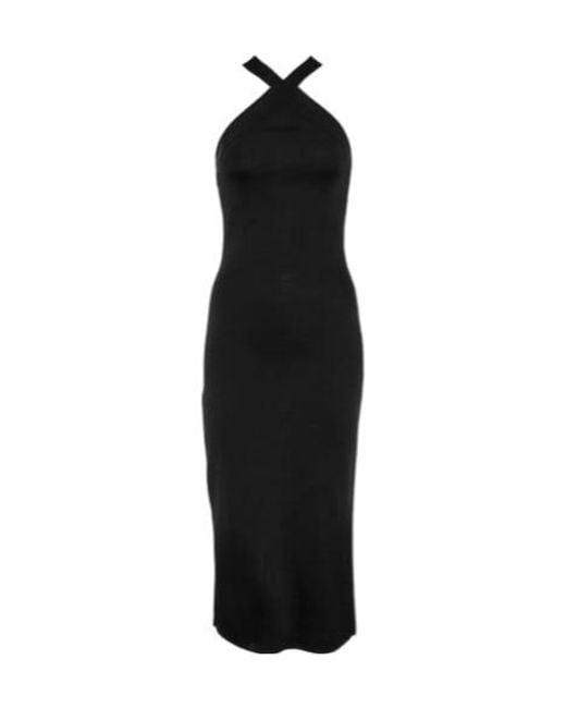 Nili Lotan Black Midi Dress