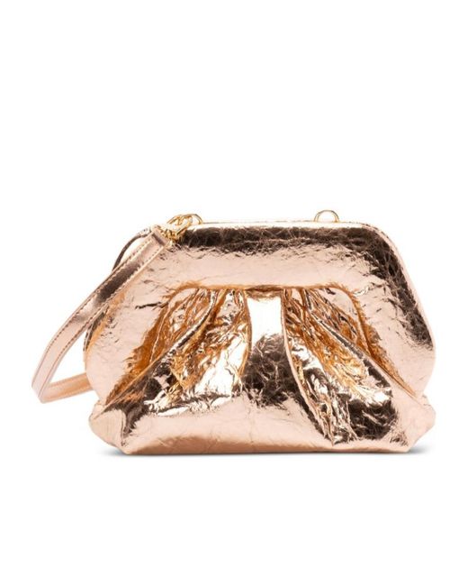 THEMOIRÈ Natural Themoir Metallic Effect Shoulder Bag
