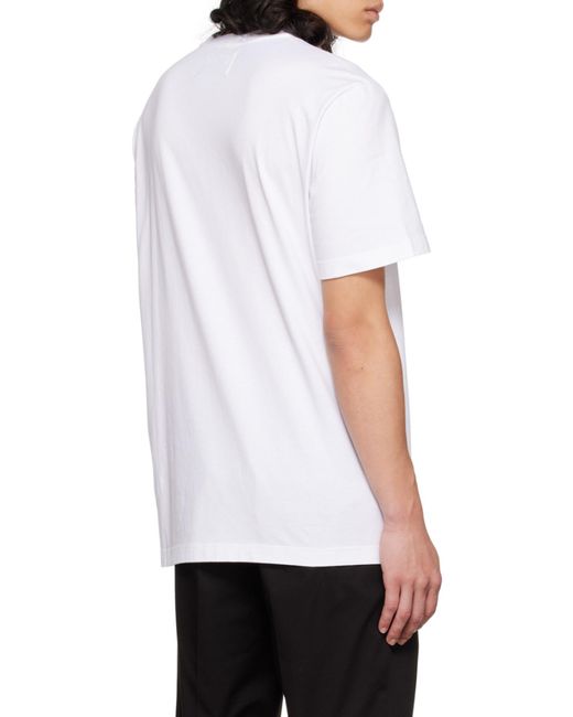 Golden Goose Deluxe Brand White Star Printed Crewneck T-Shirt for men
