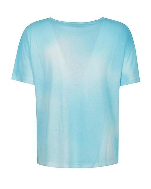 Baserange Blue Short-Sleeved T-Shirt