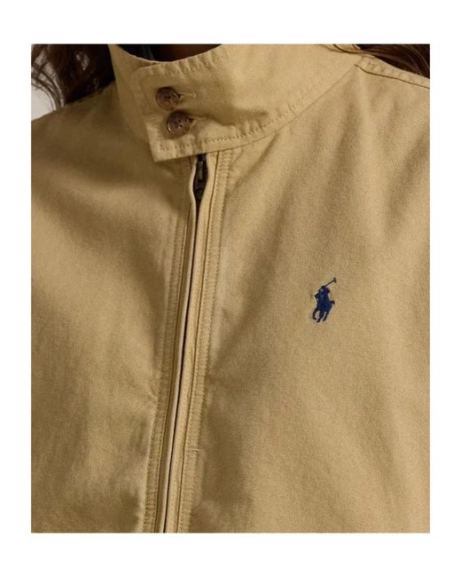Polo Ralph Lauren Natural High Neck Zipped Jacket