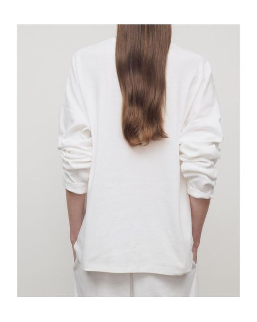 The Row White Floris T-Shirt