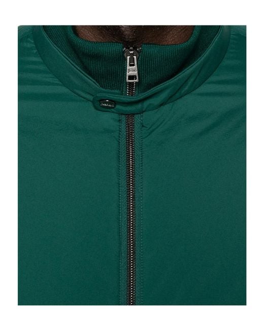 Herno Green Zip-Up Jacket for men