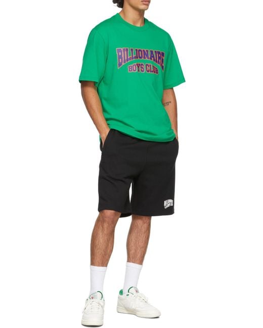 BBCICECREAM Black Logo Patch Track Shorts for men