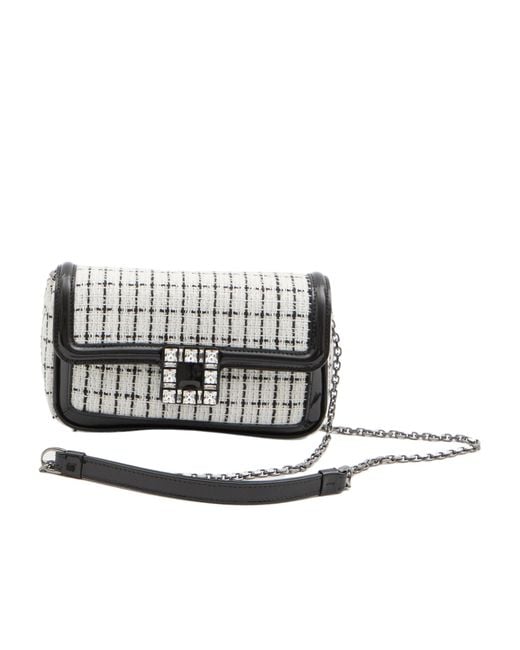 Roger Vivier White Viv' Jeu De Fille Embellished Shoulder Bag