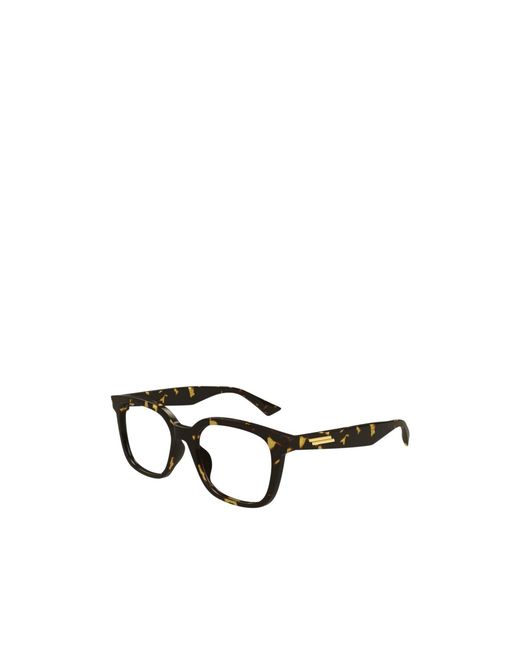Bottega Veneta Metallic Full-Rimmed Plano Lenses for men
