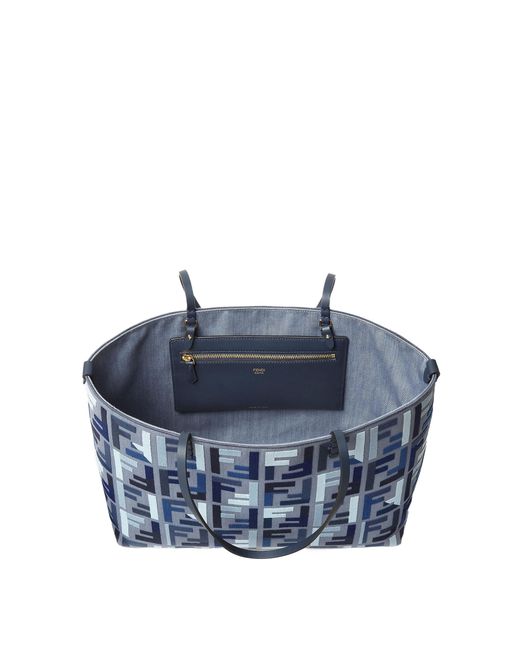 Fendi Blue Roll Large
