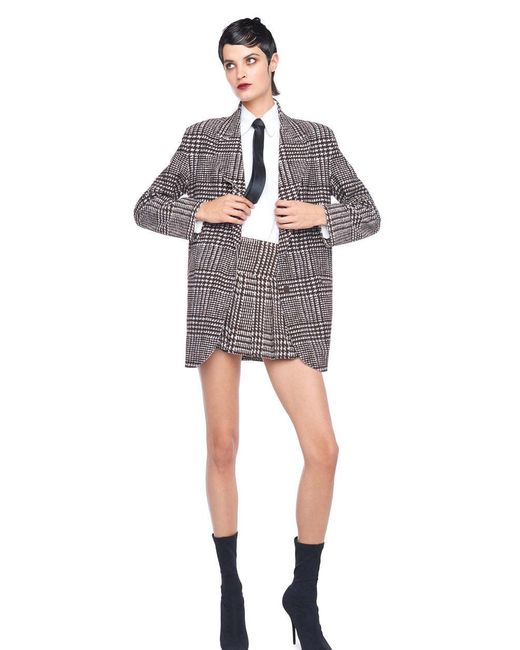 Norma Kamali Gray Long-Sleeved Casual Jacket