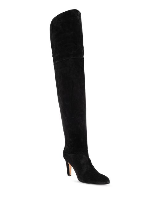 Chloé Black Chloé Eve Knee-High Heeled Boots