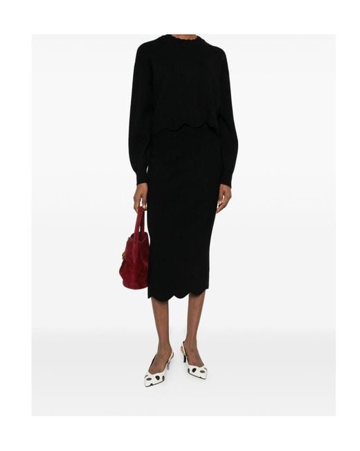 Twinset Black Twin-Set Sweaters