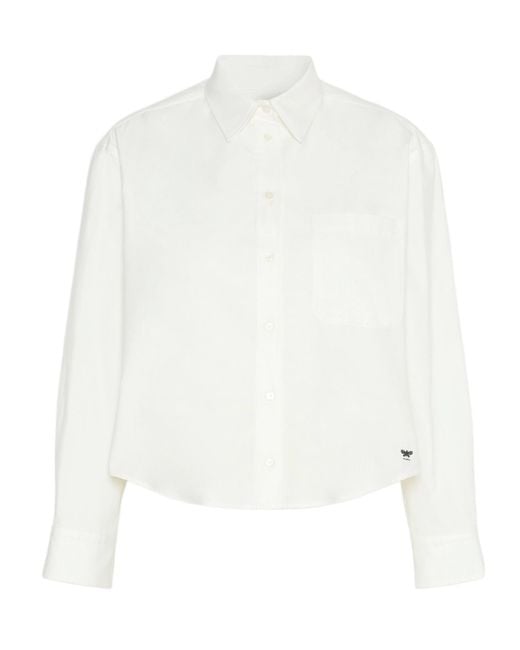 Weekend by Maxmara White Patch-Pocket Shirt