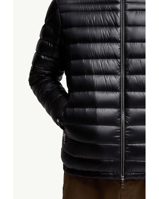 Moncler Black Arnique Zip-Up Padded Jacket for men