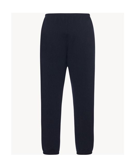 The Row Blue Drawstring Lounge Pants
