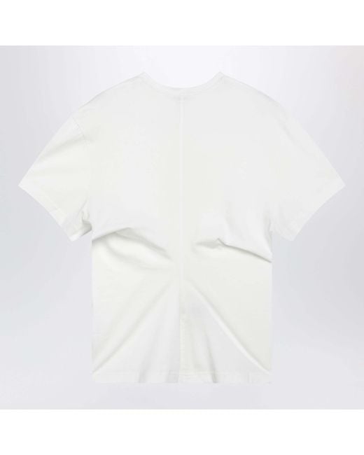 Totême White Short-Sleeved T-Shirt