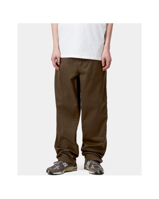 Carhartt Green Carpenter Trousers for men
