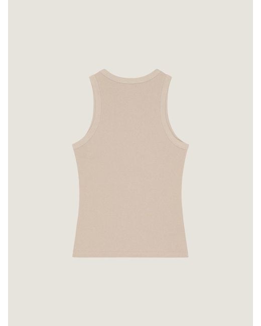 Givenchy Natural Paris Logo Printed Slim-Fit Tank Top