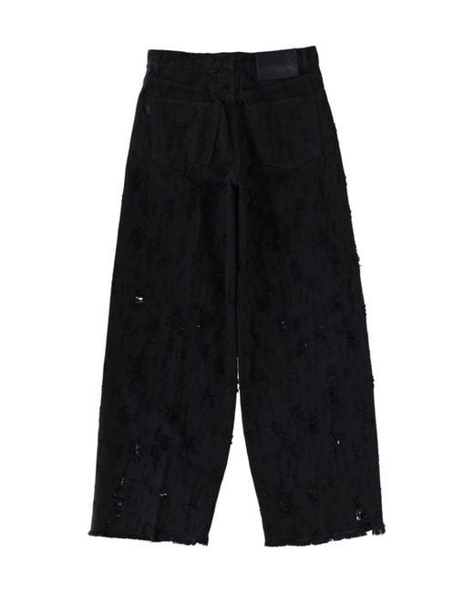 Haikure Black Bethany Bull Destroy Distressed Jeans