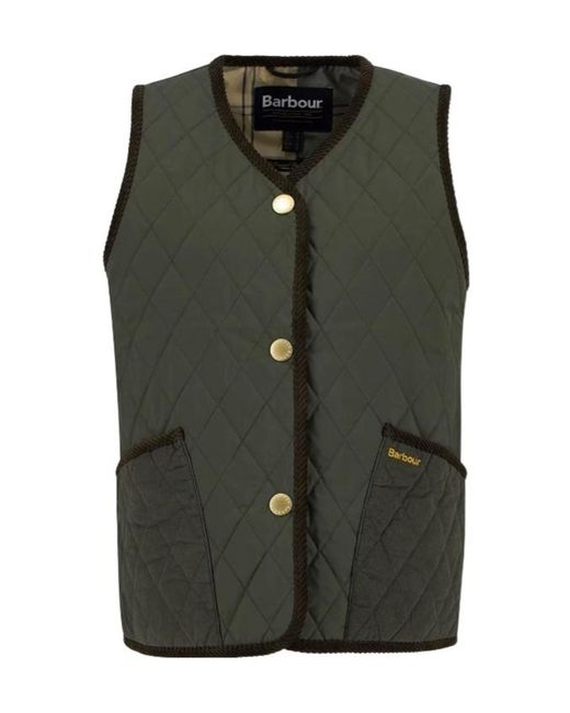 Barbour Green Sleeveless Vest