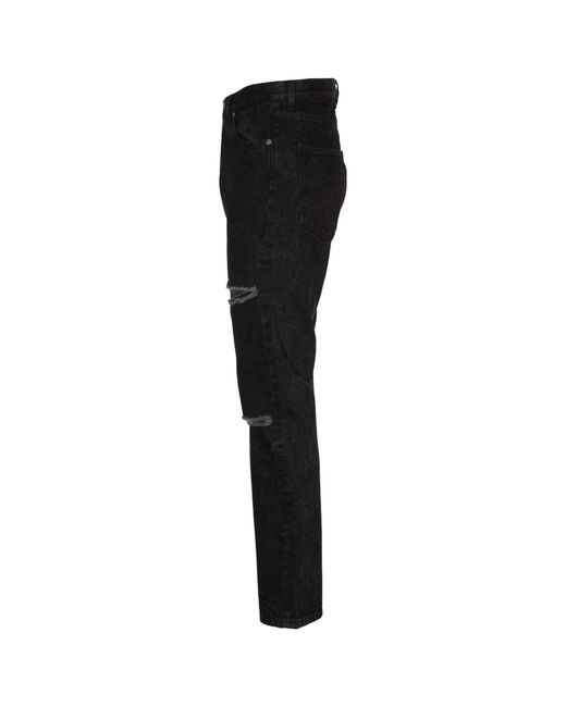Marni Black Marble Jeans for men