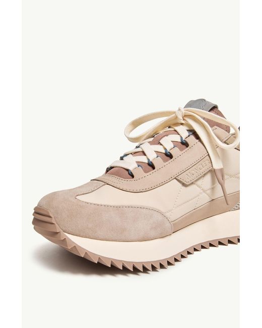 Moncler Pink Pacey 2 Lace-Up Sneakers for men
