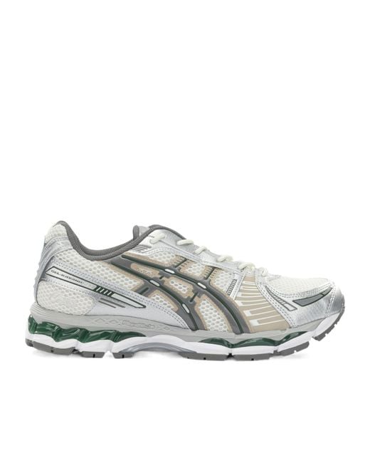 Asics Gray Low-Top Casual Sneakers for men