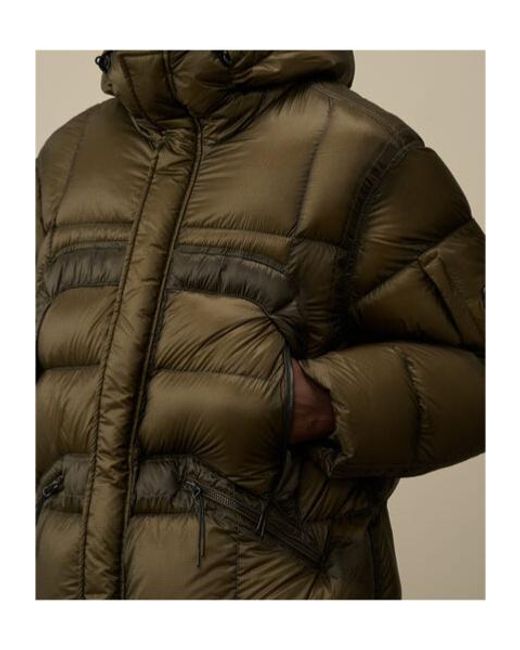 C P Company Green Down Jackets for men