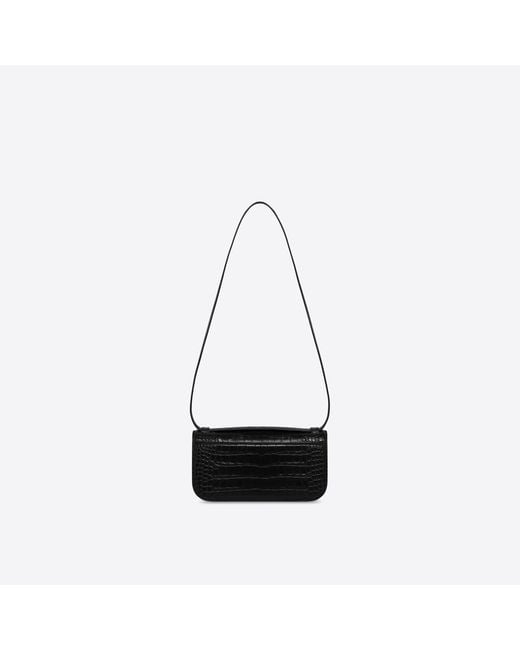 Balenciaga Black Small Gossip Satchel Bag