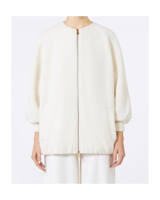 Max Mara White Cirino Jacket