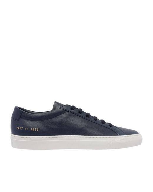 Common Projects Blue Low-Top Achilles Sneakers for men