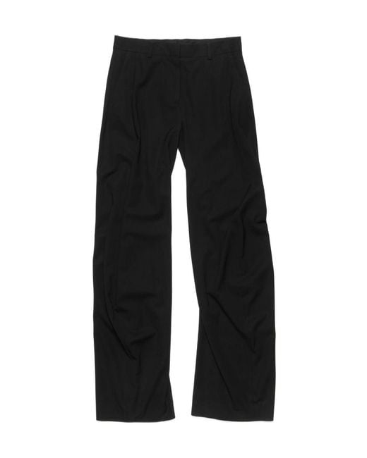 Acne Black Tailored Trousers