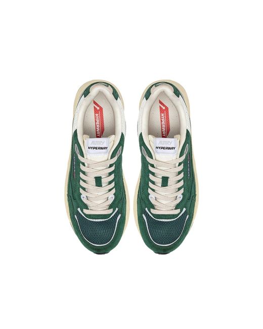Autry Green Hyperway Low-Top Sneakers for men
