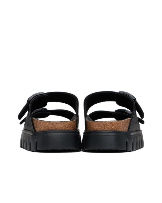 Birkenstock Black Open-Toe Slippers