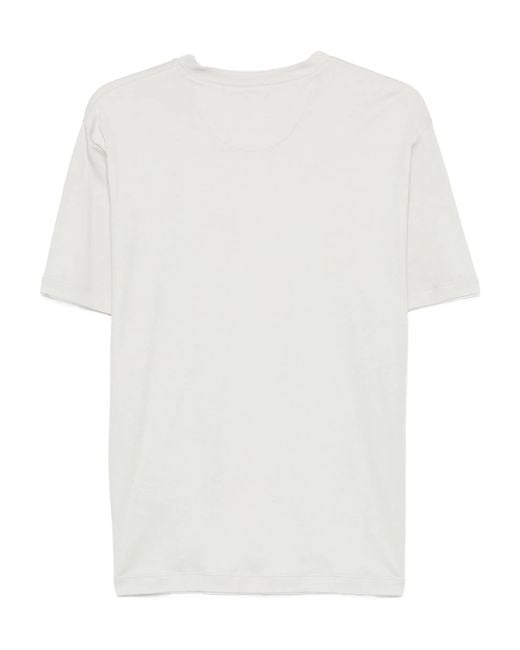 Eleventy White V-Neck T-Shirt for men