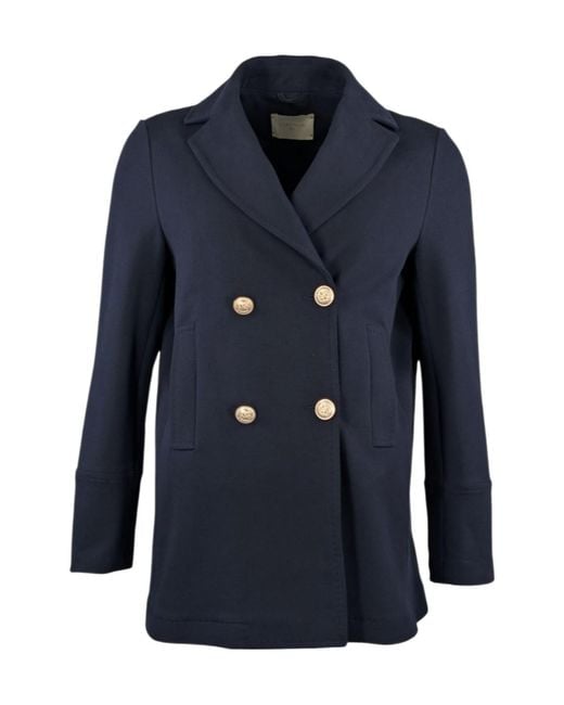 Circolo 1901 Blue Long-Sleeve Jacket